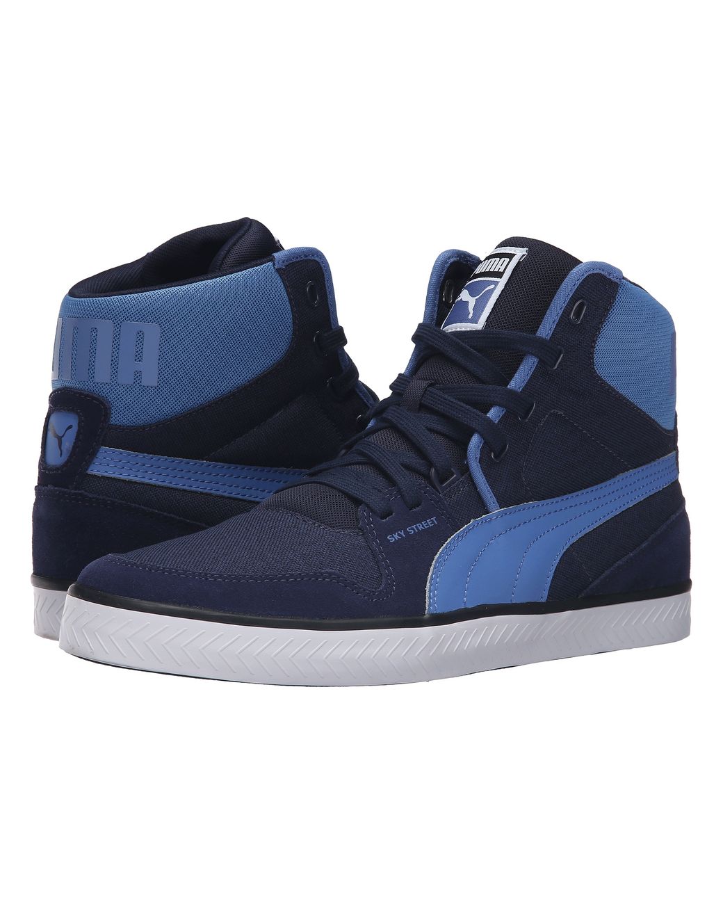 PUMA Sky Street Vulc in Blue for Men Lyst